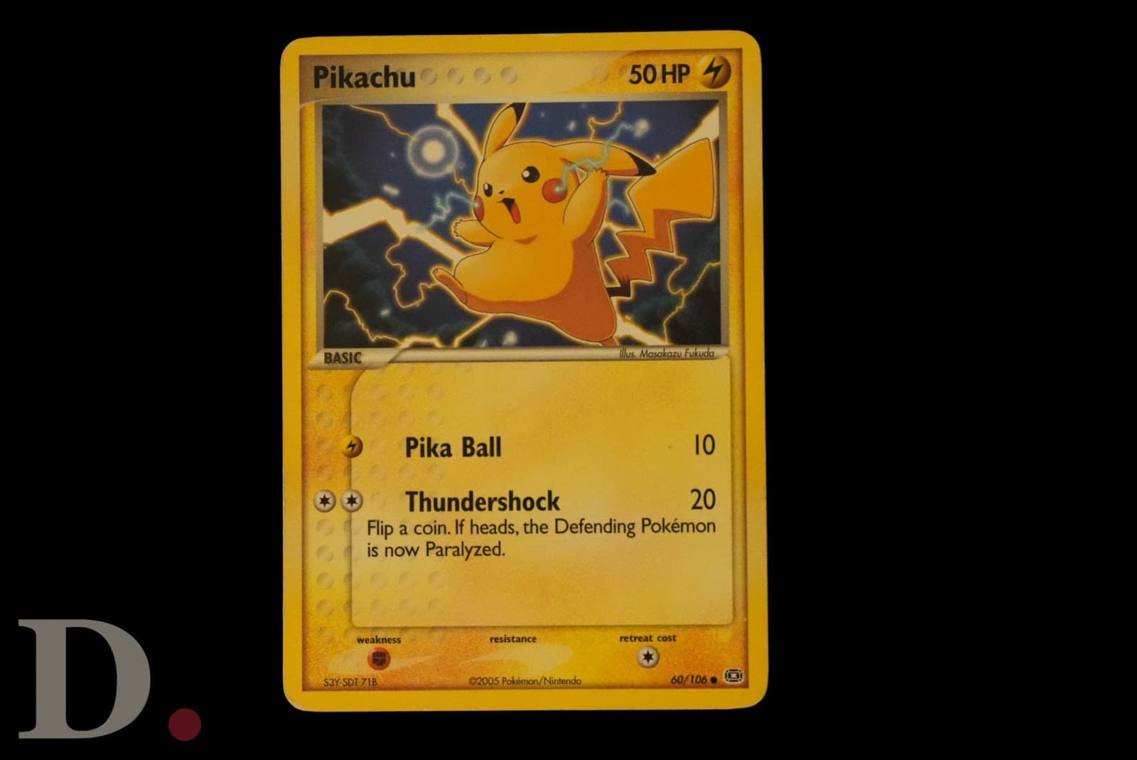 Pikachu 60/106 EX Emerald Regular