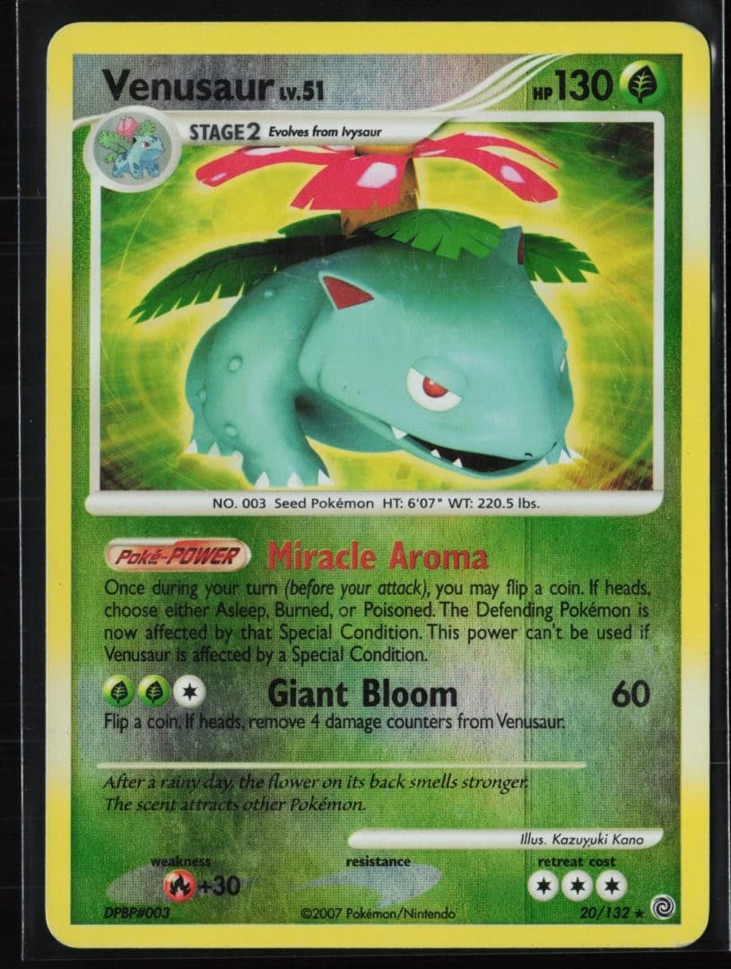 Venusaur - Secret Wonders 051 - pokemon - Holo Rare Reverse Holo