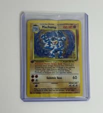 Pokémon Machamp Deck Exclusives 8/102 1st Edition Holo Rare 100 HP 1999 Eng