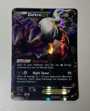 Pokémon Darkrai EX Ultra Rare Holo Card 88/113 Legendary Treasures Series LP