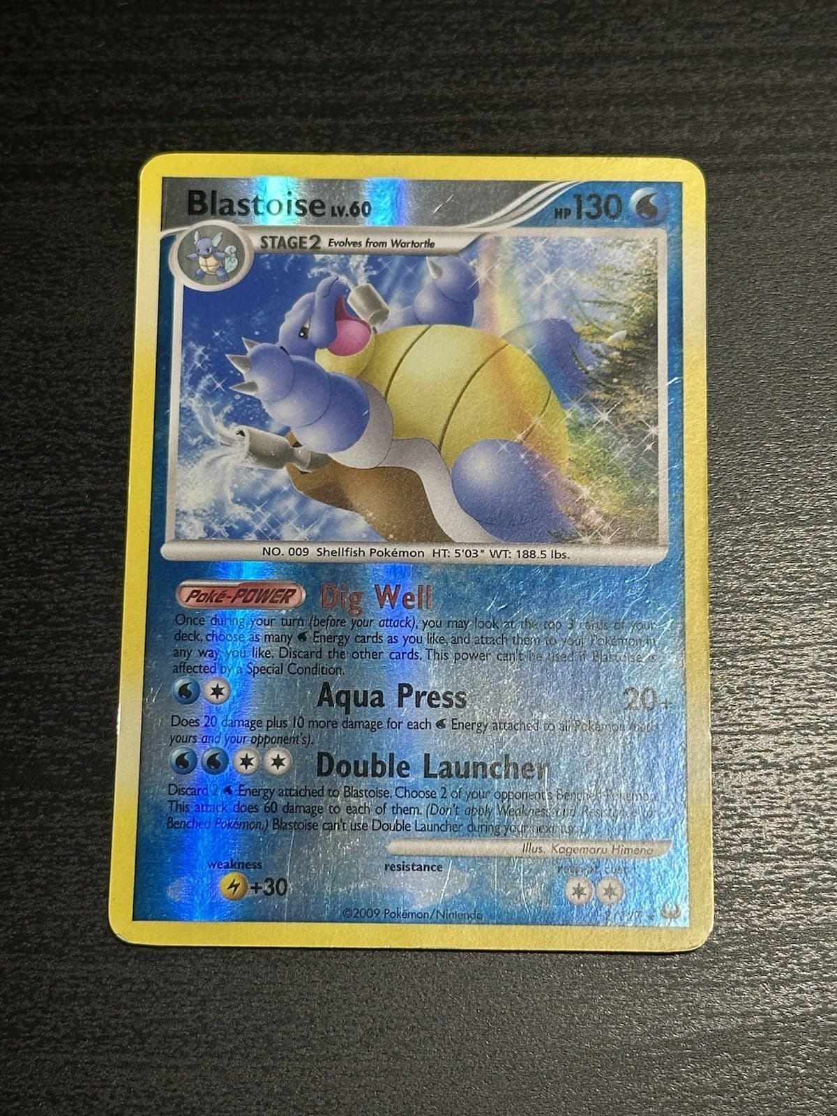 Blastoise 2/127 Platinum Holo