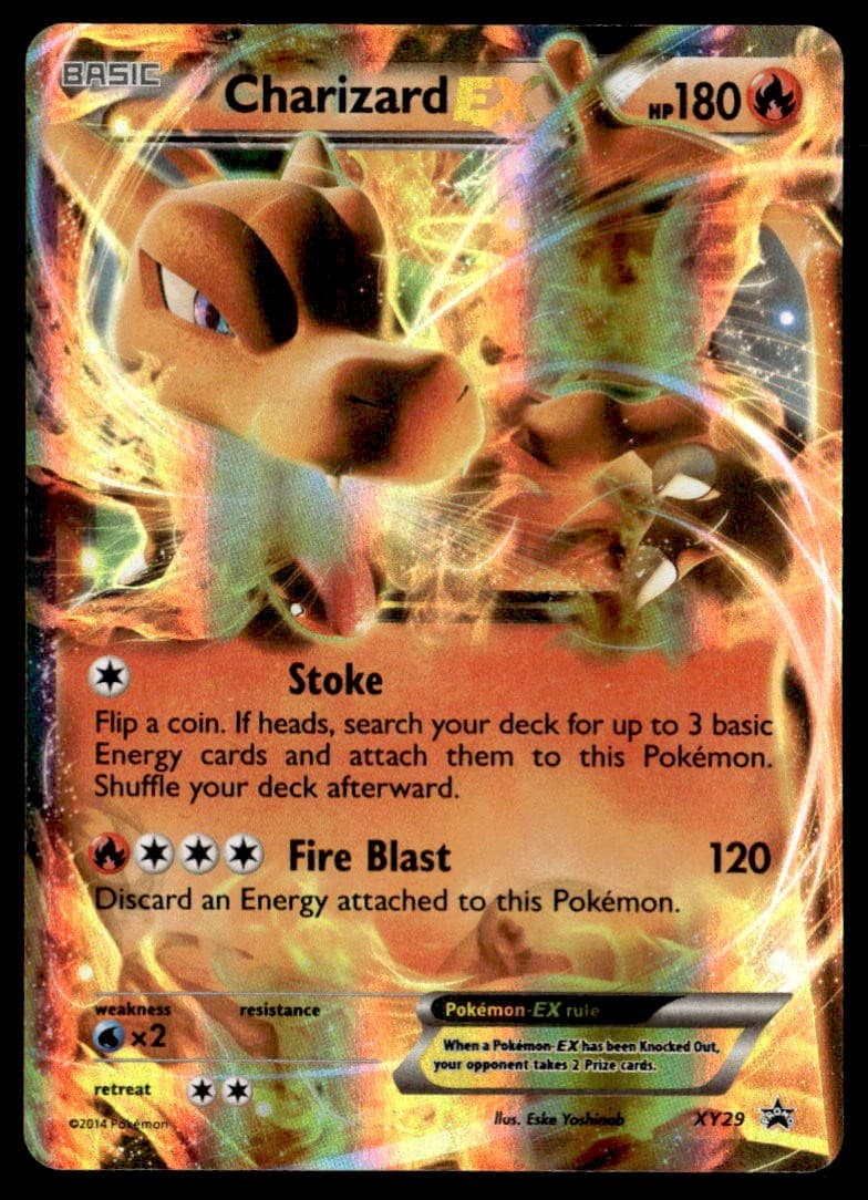 CHARIZARD EX XY29 PROMO XY PROMO POKEMON HOLO LP