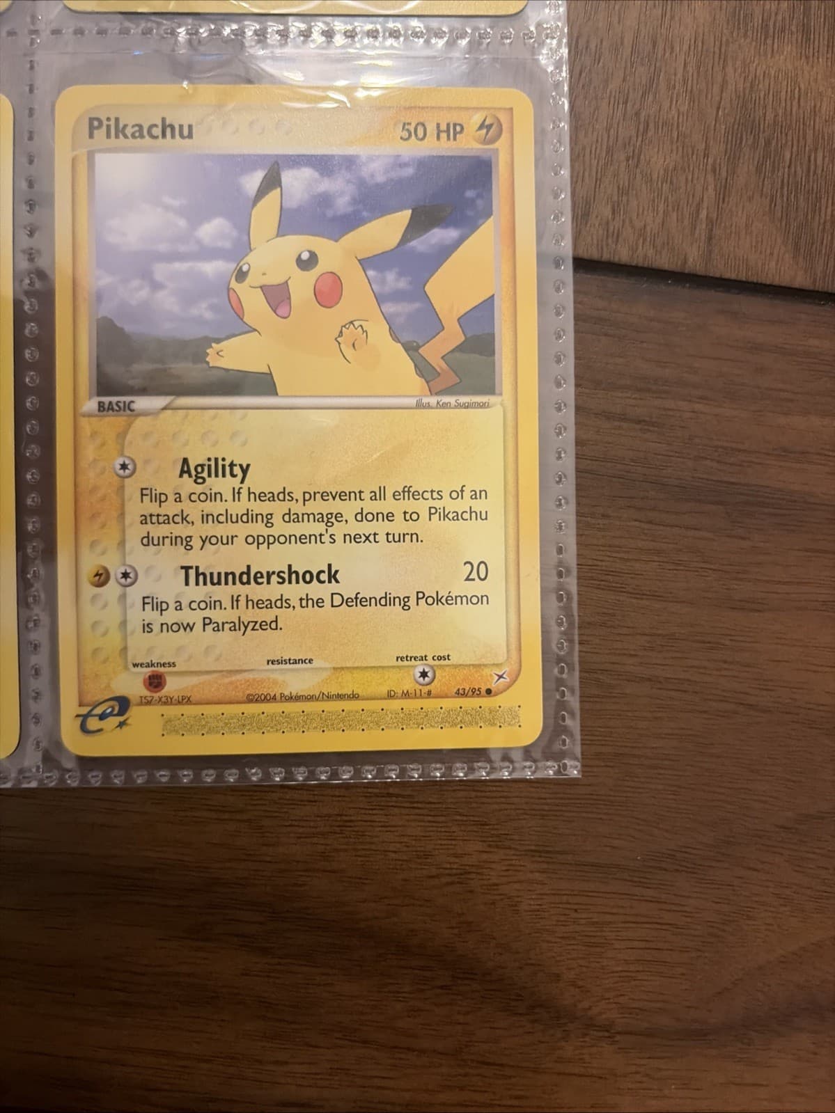 Pikachu 43/95 Ex Team Magma vs Team Aqua Regular