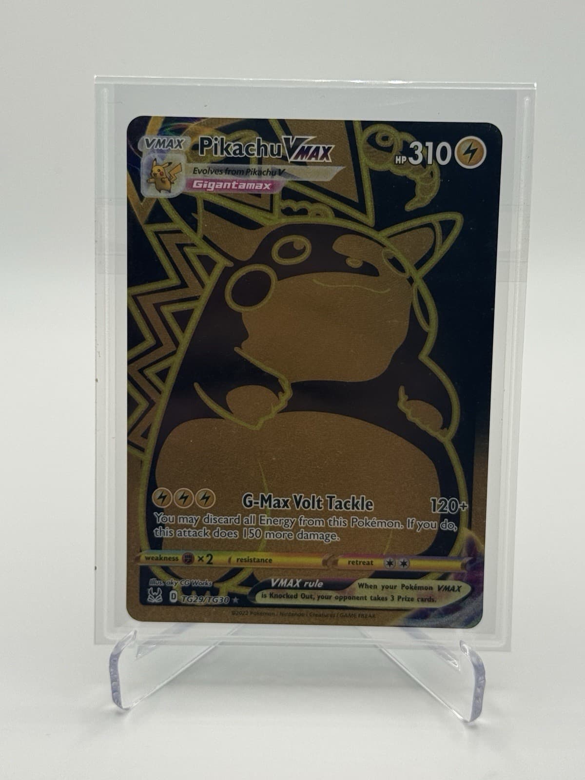 Pikachu VMAX TG29/TG30 Swsh11: Lost Origin Trainer Gallery Holo Rare NM