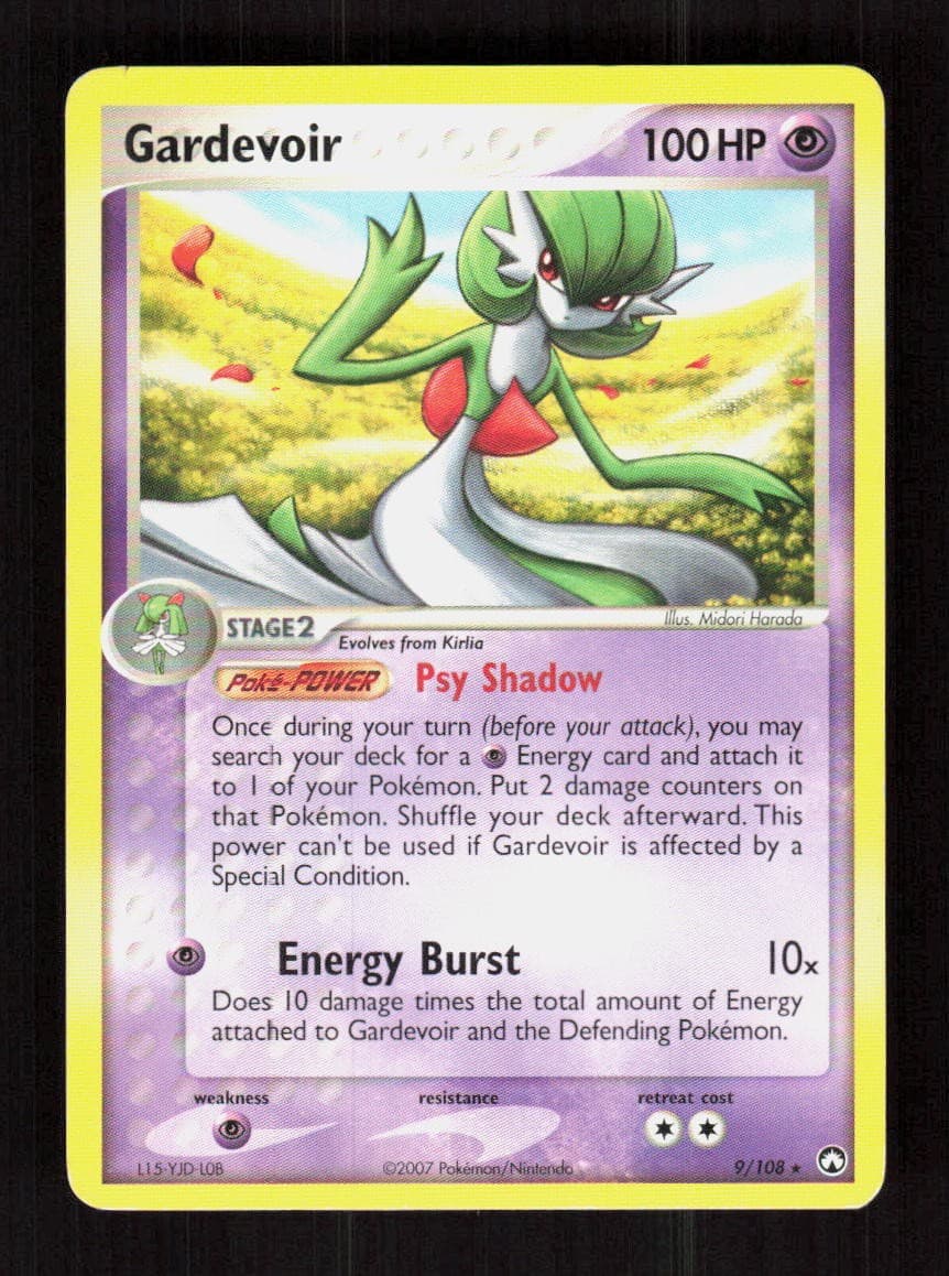 Gardevoir - 9/108 (EX Power Keepers) 009/108 Deck Exclusives Rare LP