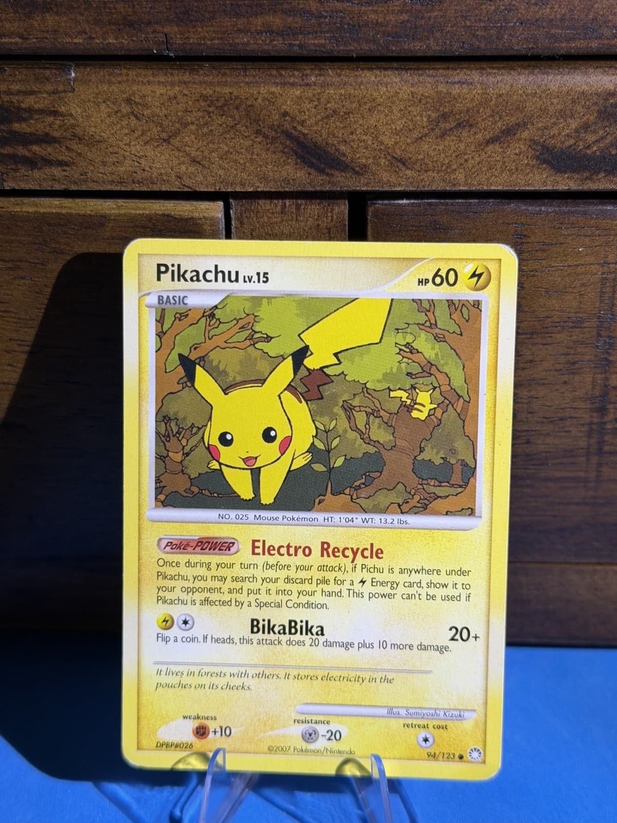Pikachu 94/123 Mysterious Treasures Regular