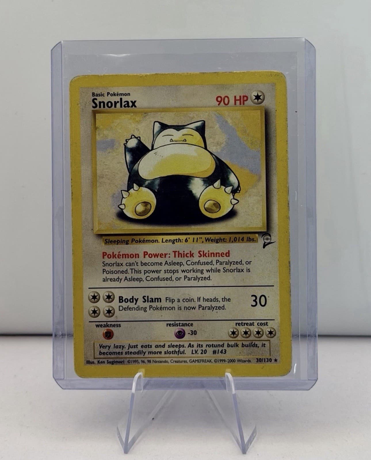 Snorlax 030/130 Base Set 2 Regular