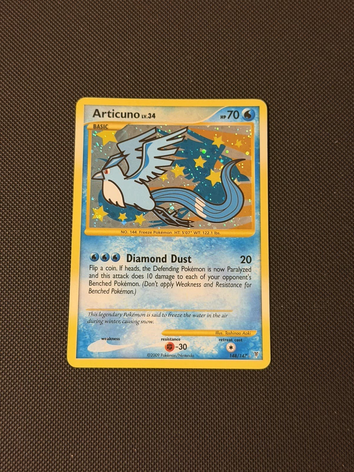 Articuno 148/147 Supreme Victors Holo Legendary Rare Vintage Pokemon TCG MP+
