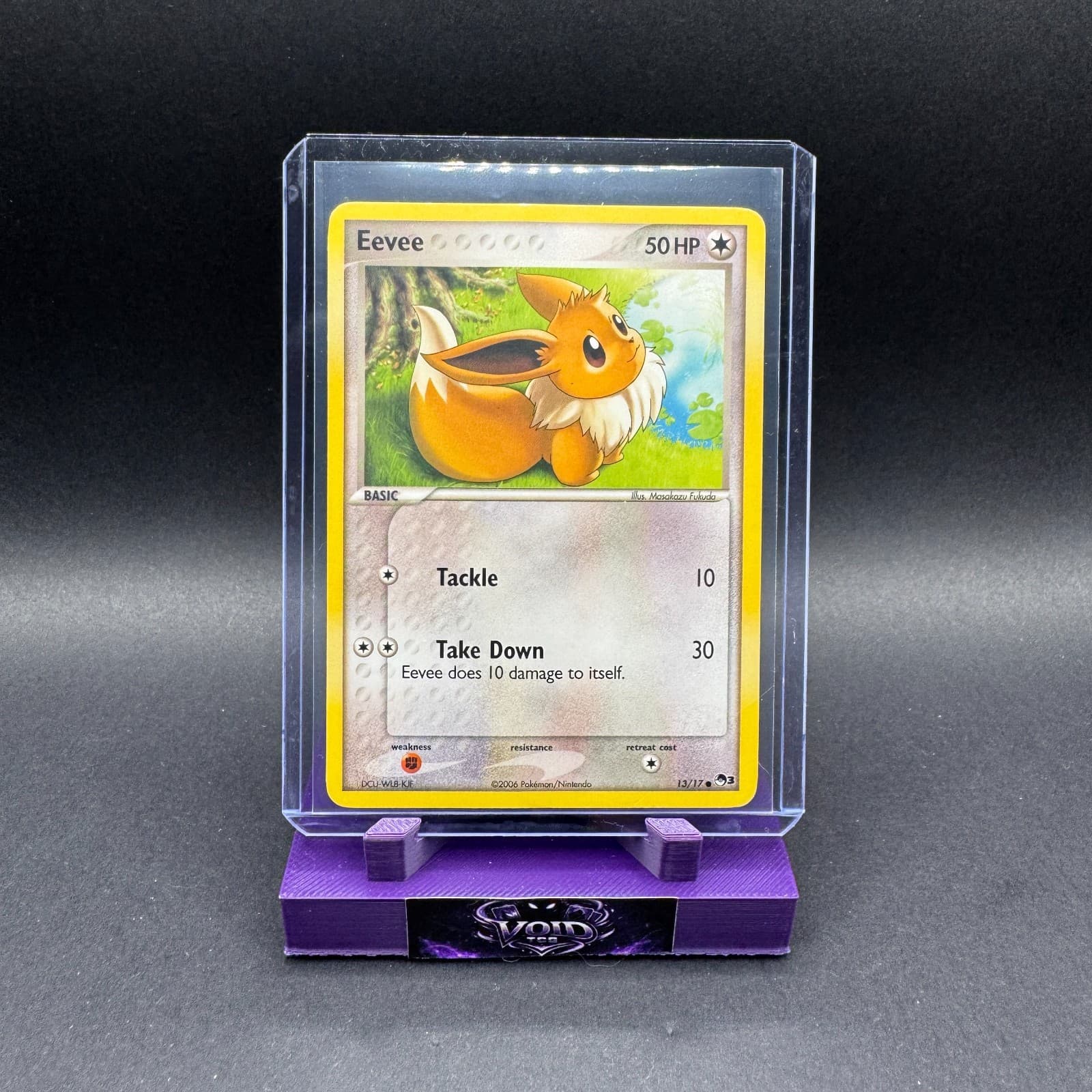 Eevee Pokemon POP Series 3 13/17 Mid Era HP Masakazu Fukuda