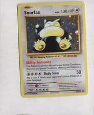 The Pokémon Company Pokemon TCG Snorlax XY179 XY Promo Holo Basic 130 HP Eng