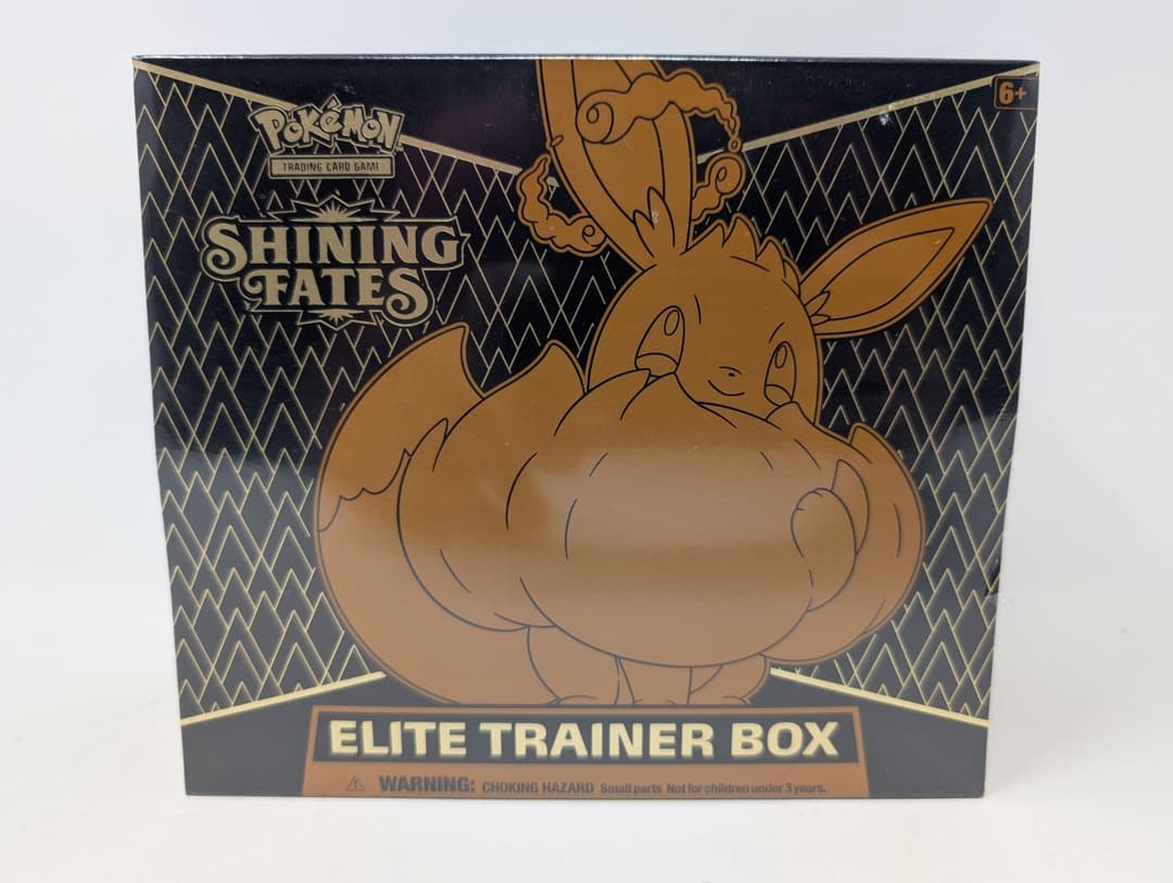 New Factory Sealed Pokemon TCG Shining Fates Elite Trainer Box