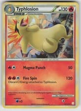 Typhlosion (Cracked Ice Holo) 32/123 Holo Holo Rare Deck Exclusives Pokemon MP