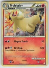 Typhlosion (Cracked Ice Holo) 32/123 Holo Holo Rare Deck Exclusives Pokemon MP