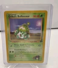 Pokemon Erika's Bulbasaur 39/132 Gym Challenge Lightly Played LP CLEAN REAL PICS