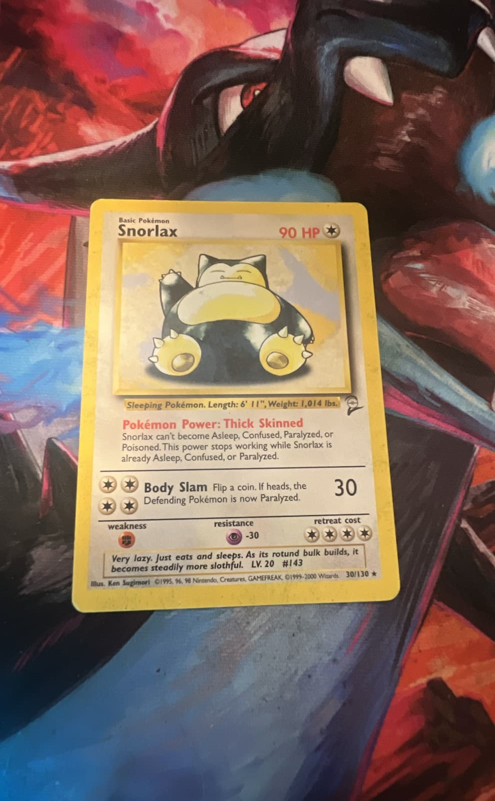Snorlax 030/130 Base Set 2 Regular