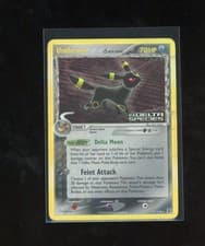2005 Pokemon EX Delta Species Umbreon REVERSE Holo Foil 17/113 Stamped Vintage