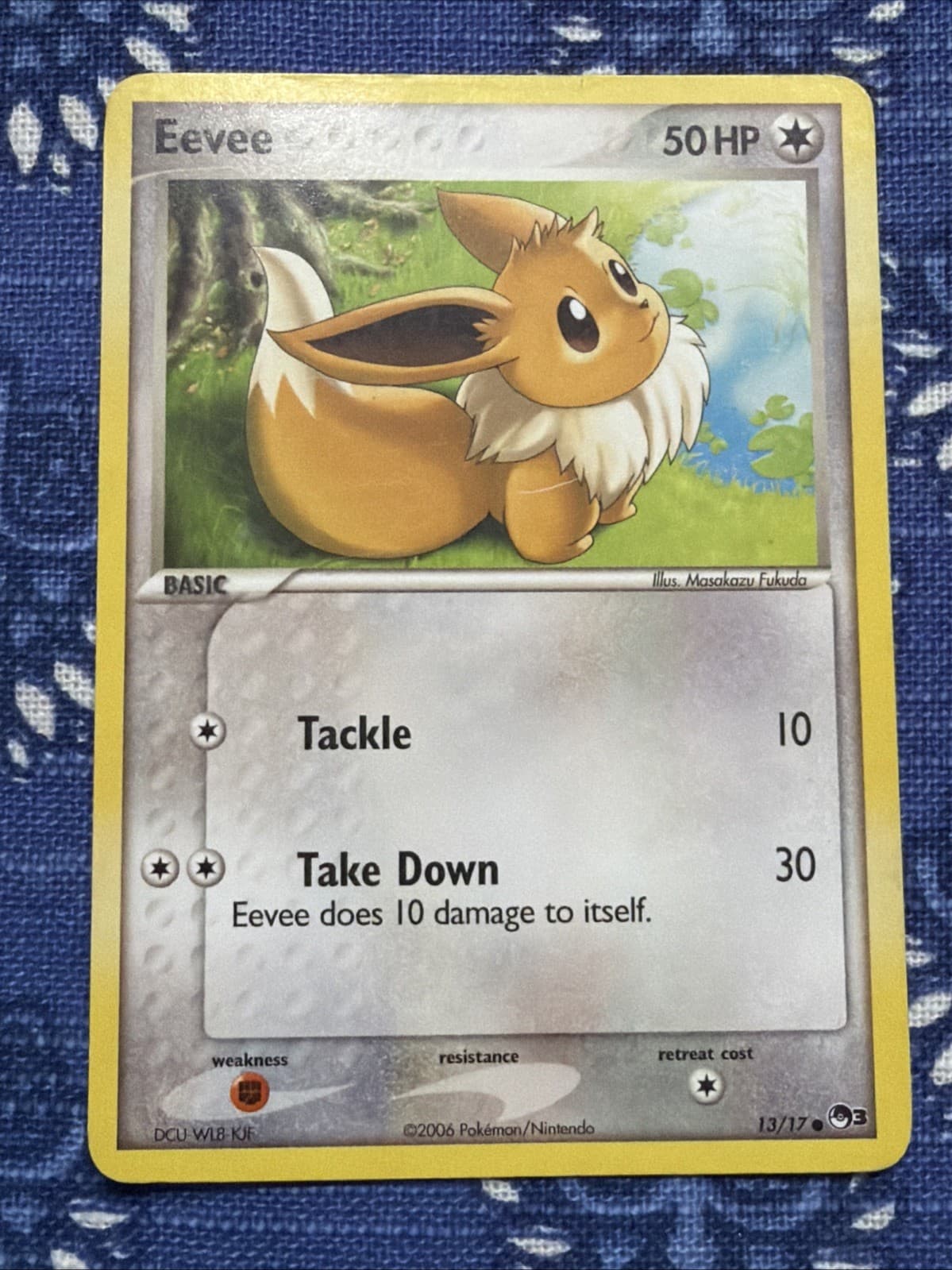 Pokemon Card - Eevee POP Series 3 13/17 MP