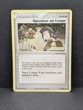 Fieldworker 73/92 EX Legend Maker Reverse Holo Rare Pokemon TCG ITALIAN Mew LP