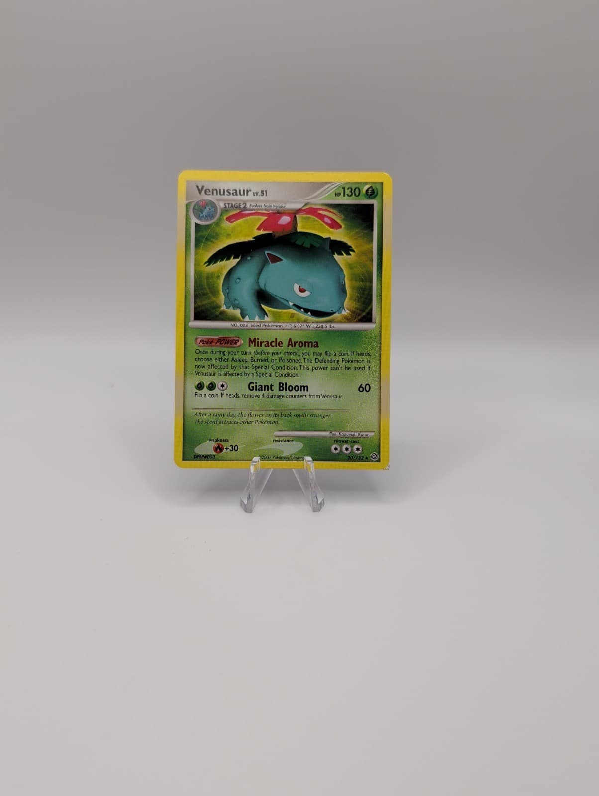 Pokemon Venusaur LV.51 Secret Wonders Non-Holo Rare Card 20/132