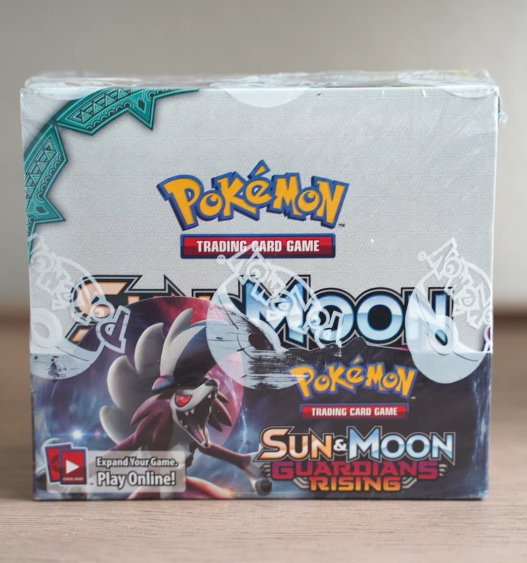 Pokemon TCG 2017 Sun & Moon Guardians Rising Booster Box Factory Sealed