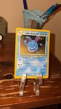 Pokemon TGC Vintage Light Azumarill 13/105 Neo Destiny Holo Mint Never Played