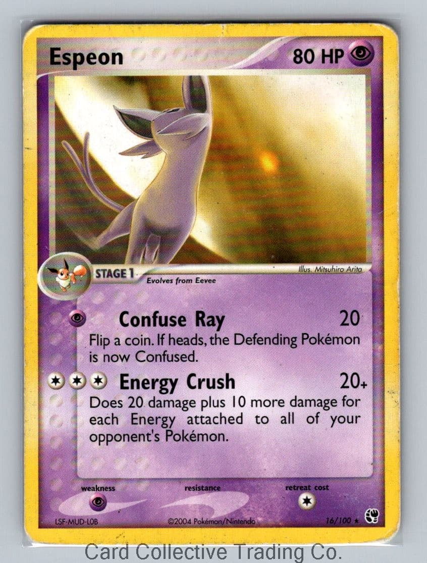 Espeon Rare Sandstorm 16/100 MP