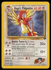 Koga's Pidgeotto 27/132 Rare Gym Challenge Pokemon Unlimited Lightly Played