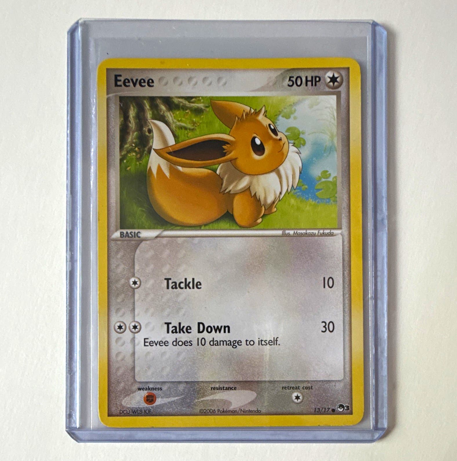 Eevee - 13/17 - POP Series 3 Non-Holo Regular HP50 EN 2006