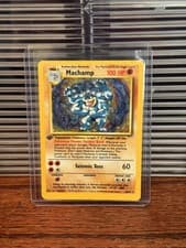 Pokemon TCG Machamp 8/102 Deck Exclusives 1st Edition Holo Rare WOTC 1999 LP