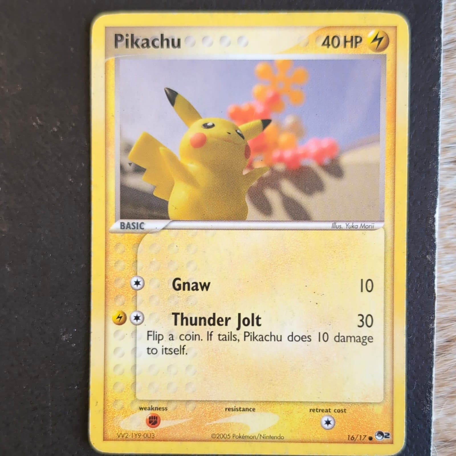 Pokemon TCG Pokemon Co Pikachu POP Series 2 016/017 Regular English Common
