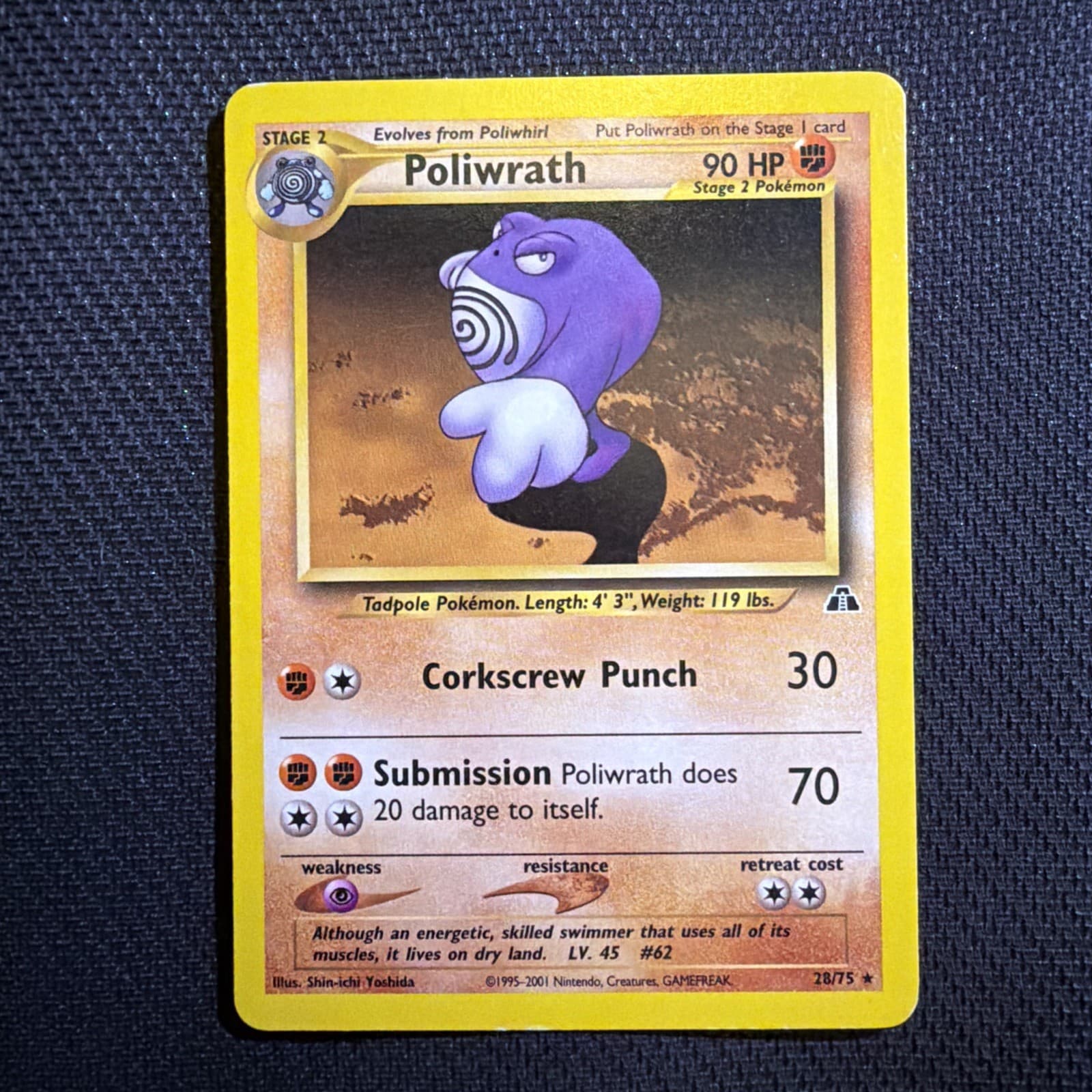Poliwrath 28/75 Neo Discovery Regular