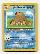 2002 Pokemon WOTC Neo Destiny/N4-EN Light Piloswine 026/105 Rare Unlimited MP