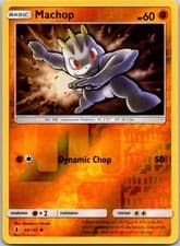 Machop - 6/12 Promo McDonald's Promos 2018 006/012 LP Holofoil Pokemon Card