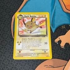 Dark Raichu ~ 7/110~ Non-Holo~THEME DECK LEGENDARY COLLECTION~LIGHT PLAY~Pokemon