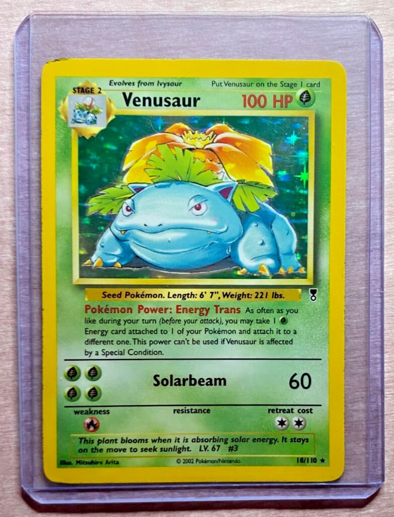 Venusaur 18/110 LEGENDARY COLLECTION Holo Rare - Lightly Played