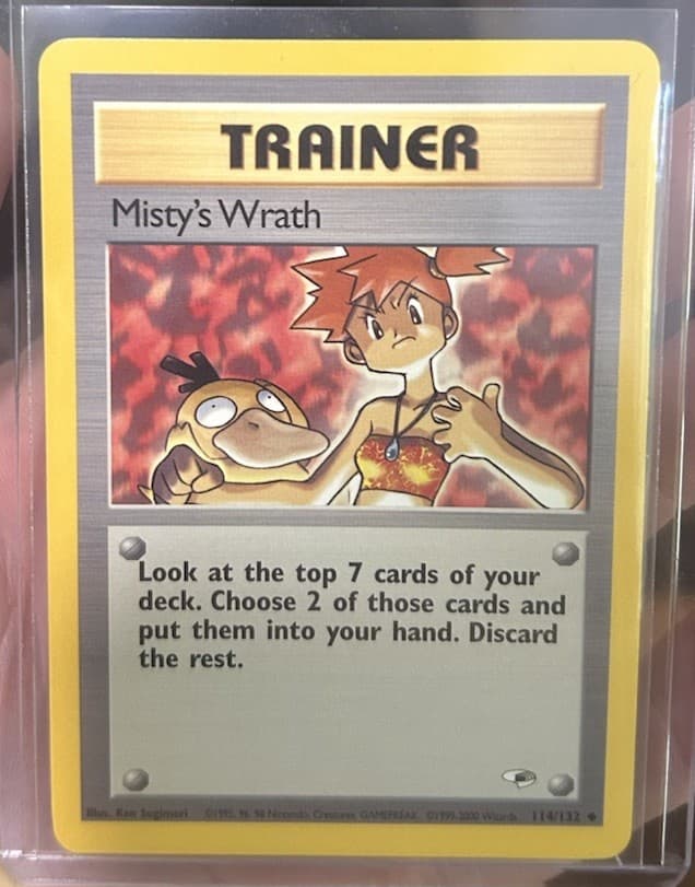 Misty's Wrath 114/132 Gym Heroes Regular