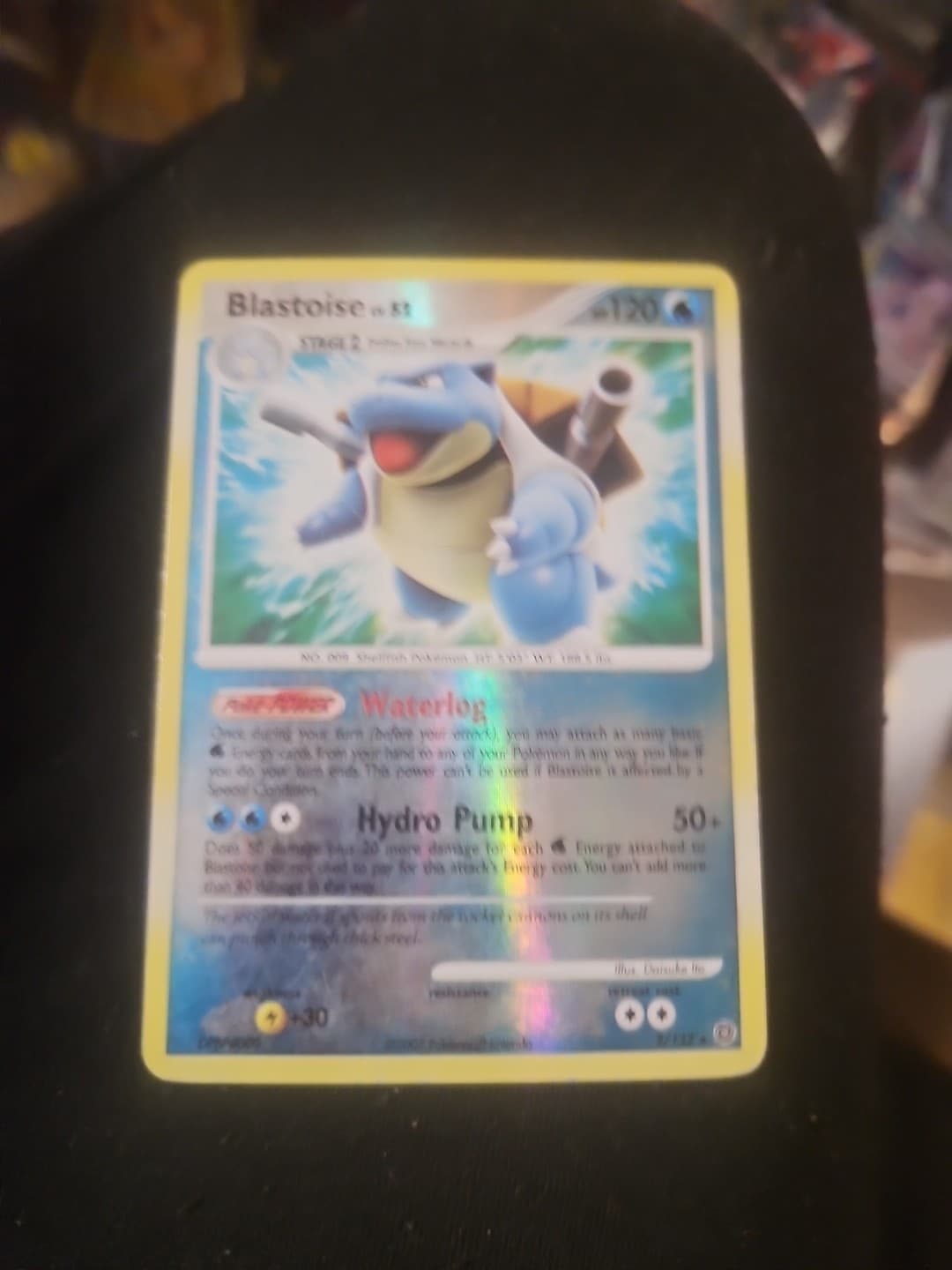 Blastoise LV.52 2/132 Secret Wonders Reverse Holo Rare Pokemon Card