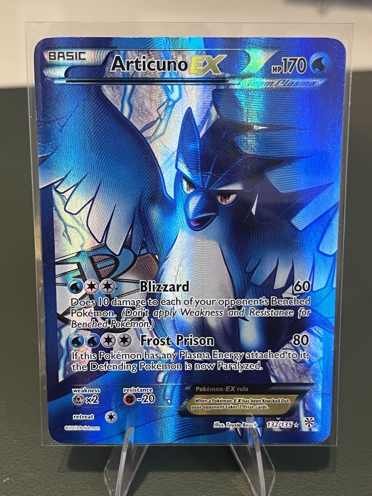 Articuno EX (Team Plasma) (132 Full Art) 132/135 Plasma Storm Holo