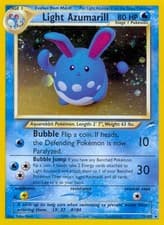 Light Azumarill - 13/105 - Pokemon Neo Destiny Unlimited Holo Rare Card WOTC NM