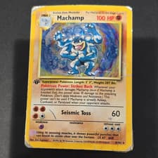 Pokémon Machamp Deck Exclusives 8/102 Holo Rare 1st Edition 100 HP English
