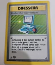 1999 Pokemon COMPUTER SEARCH Base Set 1ST EDITION Shadowless French Card 71/102