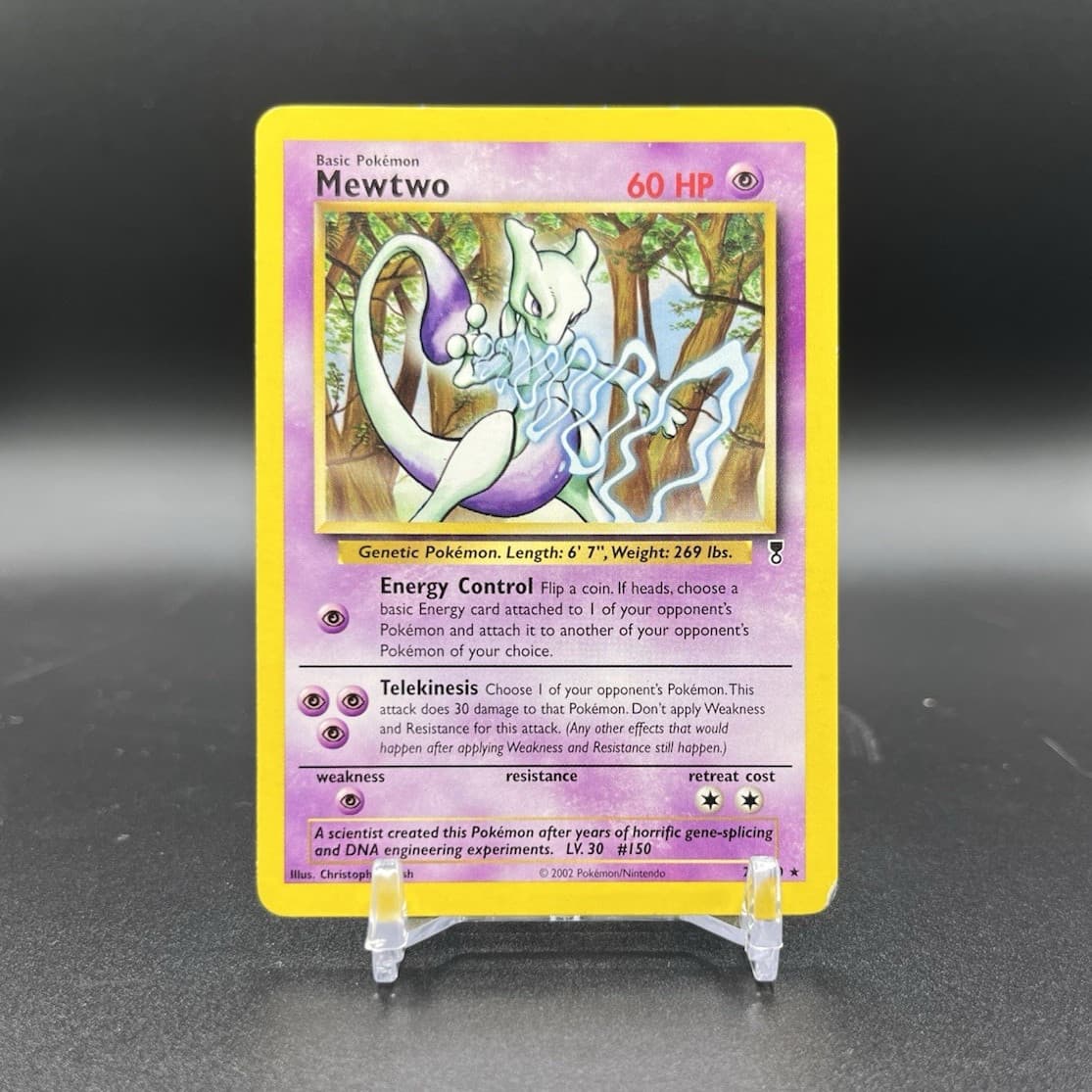 2002 Pokemon Mewtwo 29/110 Legendary Collection Rare Non-Holo WOTC LP