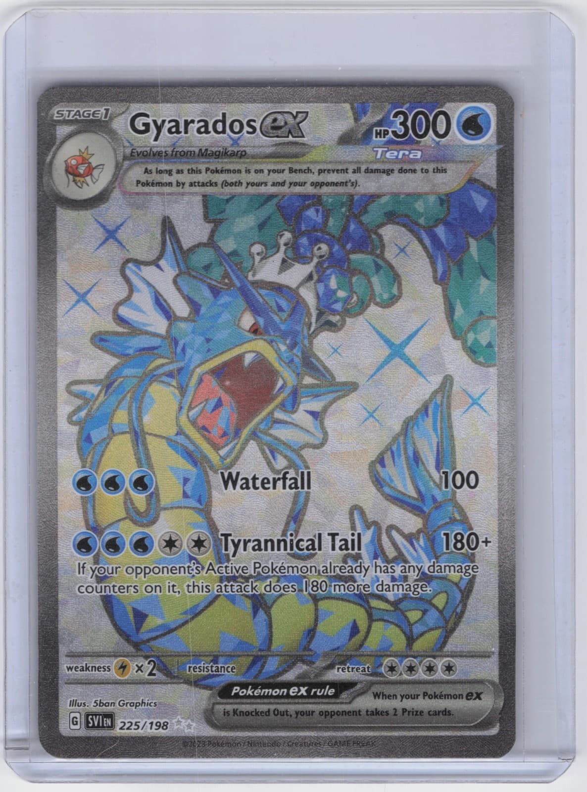 Gyarados ex Ultra Rare SV01: Scarlet & Violet Base Set 225/198 NM
