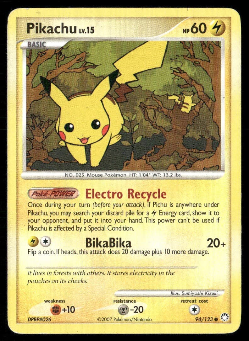 Mysterious Treasures #94/123 Pikachu