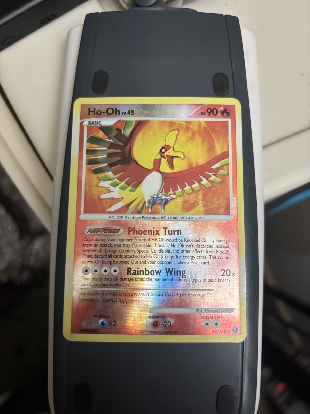 Pokémon TCG Ho-Oh Reverse Holo Holo Rare 10/132 Secret Wonders