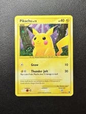 Pikachu 112/111 2009 Platinum Rising Rivals Secret Rare Pokemon Card DMG HP