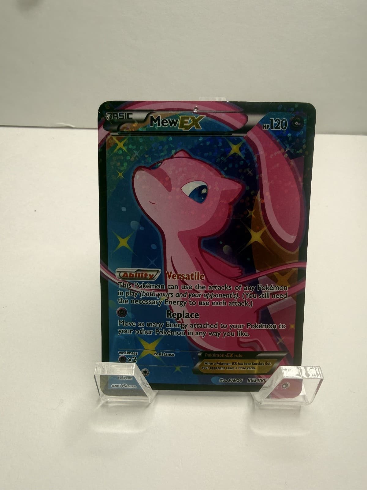 Mew EX (Full Art) RC24/RC25 Legendary Treasures: Radiant Collection Holo - DMG
