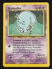 Wobbuffet Neo Discovery 35/75 Rare Regular Unlimited Pokemon TCG Non-Holo LP