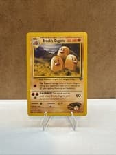 2000 Pokemon Brock's Dugtrio 22/132 Gym Challenge Regular Rare Vintage Wizards