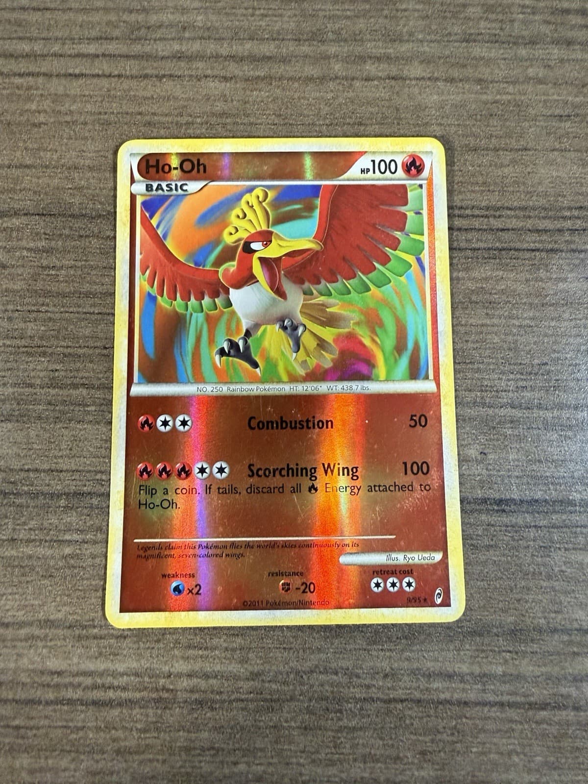 Ho-Oh 9/95 Call of Legends Reverse Holo HP
